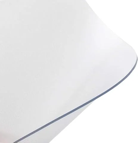 Floordirekt Tappetino Protettivo per Sedia da Ufficio, Trasparente, Spessore: 1,5 mm, per Pavimenti duri (Neo, Lunghezza: 120 cm, Larghezza: 150 cm)