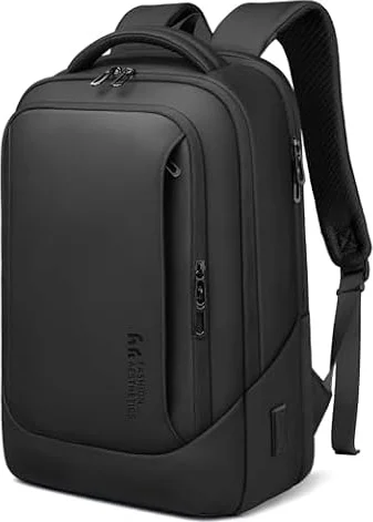 HEROIC KNIGHT Zaino per Computer Portatili da Uomo Zaini PC da 15,6 pollici | Zaino PC portatili con porta USB Antifurto Grande Capacità Resistente all'Acqua per lavoro Quotidiano Viaggio Università,Nero
