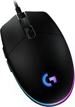 Logitech G G203 LIGHTSYNC Mouse Gaming con Illuminazione RGB - Nero | Personalizzabile, 6 Pulsanti Programmabili, Sensore per Gaming, Tracciamento a 8.000 DPI, Peso Ridotto