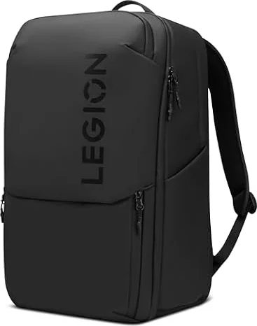 Lenovo - Zaino Gaming Legion 17" GB800 (impermeabile, capacità fino a 21 litri, apertura a 180°, tasche per computer, tablet, bottiglie d'acqua, cinghie ergonomiche) - Colore nero