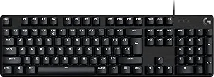 Logitech G G413 SE Tastiera Meccanica Gaming Full Size ITA QWERTY | Tastiera Retroilluminata, Switch Meccanici Tattili, Anti-Ghosting, Windows/macOS, Alluminio Nero