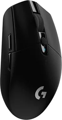 Logitech G G305 LIGHTSPEED Mouse Gaming Wireless - Nero | Sensore 12K HERO, 12.000 DPI, Design Leggero, 6 Pulsanti Programmabili, Batteria 250 Ore, Memoria Integrata, PC/Laptop