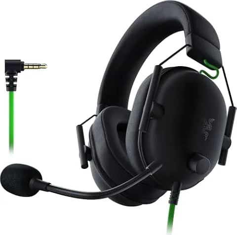 Razer BlackShark V2 X - Cuffie da Gioco Esports Cablate Multipiattaperma (Driver TriForce da 50 mm, Microfono cardioide HyperClear, Audio Surround 7.1) Nero