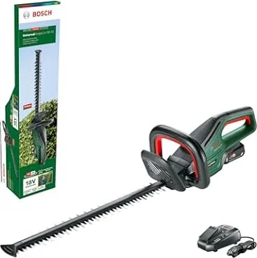 Bosch Tagliasiepi a batteria UniversalHedgeCut 18V-50 | 1 batteria da 2,5 Ah, sistema da 18 Volt, lunghezza lama 50 cm