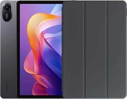 XIAOMI REDMI Pad 2+Cover, Tablet 4+128GB, Gray, Display 11" 2.5K definito | Batteria 9000mAh(typ), Processore Helio G100-Ultra, Quad speakers audio immersivo, Garanzia 2 anni