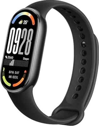 XIAOMI Smart Band 10, Fitness Tracker Uomo Donna, Batteria 21gg, Nero | Ricarica rapida, monitoraggio sonno professionale, 150+ sport, monitor salute, iOS e Android, 5ATM, garanzia 2 anni