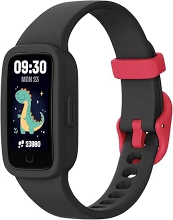 Vigor 3 Smartwatch Bambini, Activity Tracker per Ragazzi 4-12 Anni | Display AMOLED, senza telefono né app, 3ATM, contapassi, cuore e sonno, sveglia vibrante, 10 modalità sportive, promemoria