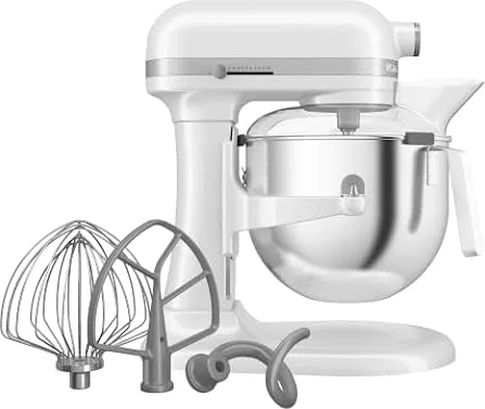 KitchenAid HEAVY DUTY ROBOT PÂTISSIER À BOL RELEVABLE 6,6L BLANC 5KSM70JPXEWH