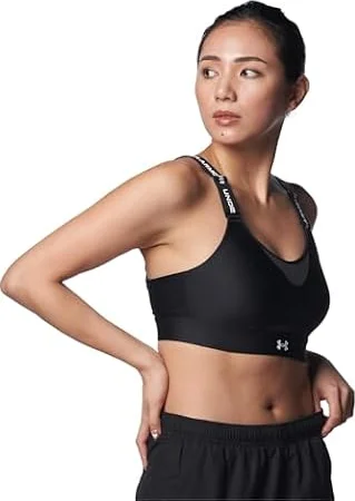 Under Armour Donna Infinity High Bra, Reggiseno Sportivo con Spalline Incrociate per un Alto Sostegno