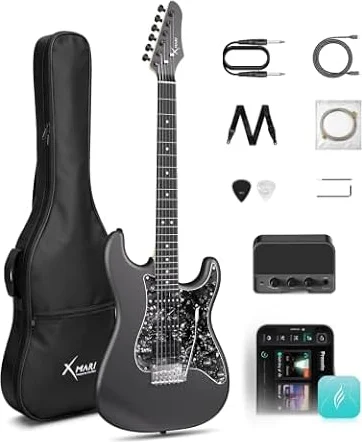 Enya XMARI chitarra elettrica smart con effetti DSP e ampli