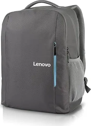 Lenovo Zaino per laptop da 15,6 pollici, impermeabile, con scomparto antifurto, colore: grigio