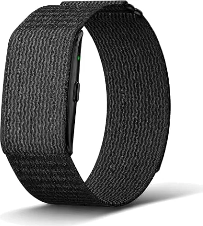 DuckDik Sense Smart Band senza Display Uomo Donna, Progettata in Spagna, Coach IA, Monitor Sonno Energia Recupero, Frequenza Cardiaca 24/7 HRV SpO₂, IP68, +45 Giorni, Senza Abbonamento, Nero