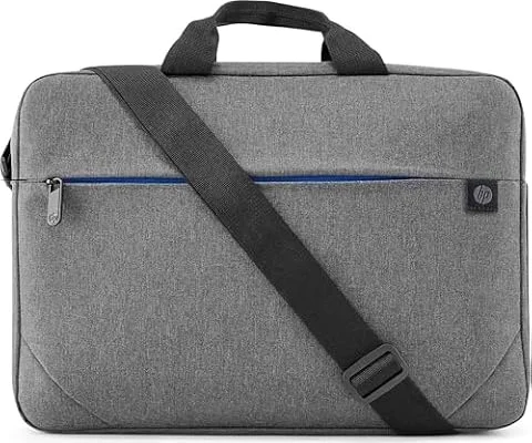 HP Prelude, Borsa a tracolla per Notebook fino a 15,6” e Tablet, con Tasche e Divisori Interni Imbottiti, Dotata di Cover Impermeabile, Realizzata con Materiale Riciclato, Grigia