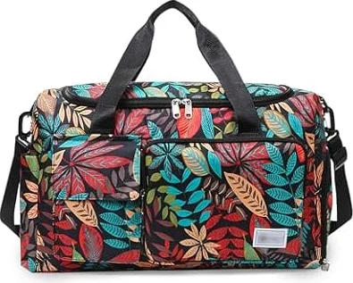 Borsone Palestra - Borsone Da Viaggio - Borsone Palestra Donna - Borsa Piscina Impermeabile Con Porta Scarpe E Tasca Umida, Per Sport, Viaggi, Fitness, Campeggio, Nuoto, Yoga, Palestra